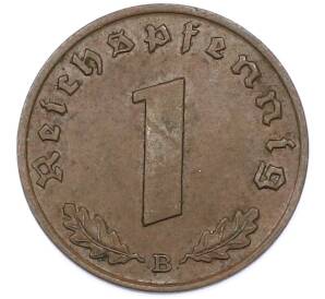 1 рейхспфенниг 1938 года B Германия — Фото №2