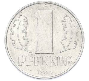 1 пфенниг 1964 года Восточная Германия (ГДР) — Фото №1