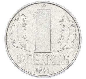 1 пфенниг 1961 года Восточная Германия (ГДР) — Фото №1