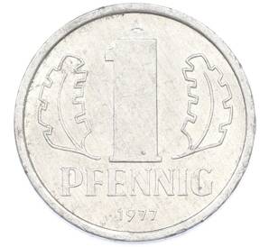 1 пфенниг 1977 года Восточная Германия (ГДР) — Фото №1