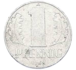 1 пфенниг 1968 года Восточная Германия (ГДР) — Фото №1