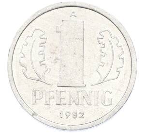 1 пфенниг 1982 года Восточная Германия (ГДР) — Фото №1