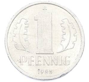 1 пфенниг 1983 года Восточная Германия (ГДР) — Фото №1