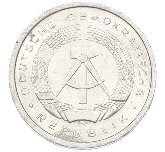 Монета 1 пфенниг 1981 года Восточная Германия (ГДР) (Артикул: K10-15378) — Фото №2