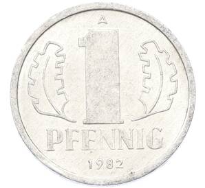 1 пфенниг 1982 года Восточная Германия (ГДР) — Фото №1