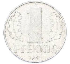1 пфенниг 1968 года Восточная Германия (ГДР) — Фото №1