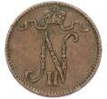 Монета 1 пенни 1903 года Русская Финляндия (Артикул: K10-15391) — Фото №2