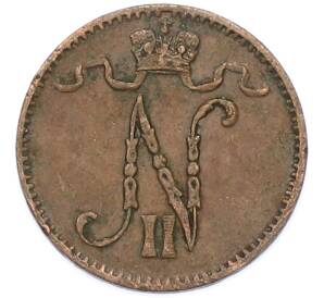 1 пенни 1903 года Русская Финляндия — Фото №2