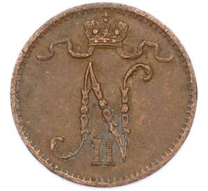 1 пенни 1916 года Русская Финляндия — Фото №2