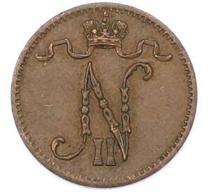 1 пенни 1915 года Русская Финляндия — Фото №2