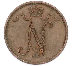 1 пенни 1915 года Русская Финляндия — Фото №2