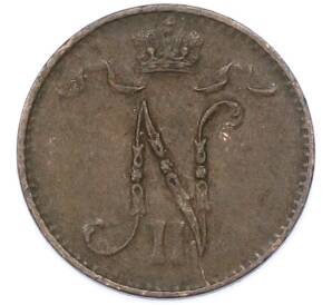 1 пенни 1900 года Русская Финляндия — Фото №2