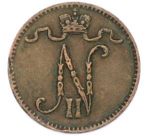 1 пенни 1905 года Русская Финляндия — Фото №2