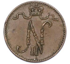 1 пенни 1901 года Русская Финляндия — Фото №2