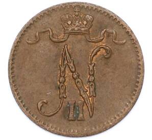 1 пенни 1916 года Русская Финляндия — Фото №2