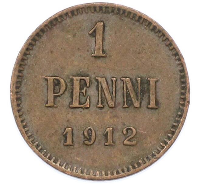 Монета 1 пенни 1912 года Русская Финляндия (Артикул: K10-15422) — Фото №1