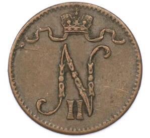 1 пенни 1912 года Русская Финляндия — Фото №2
