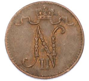 1 пенни 1916 года Русская Финляндия — Фото №2