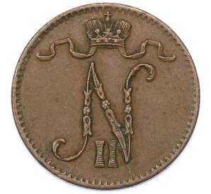 1 пенни 1909 года Русская Финляндия — Фото №2