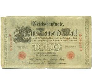 1000 марок 1903 года Германия — Фото №1