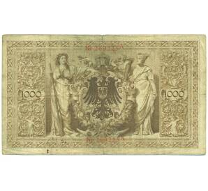 1000 марок 1908 года Германия — Фото №2