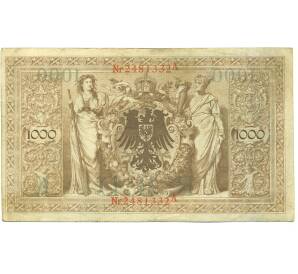 1000 марок 1910 года Германия — Фото №2