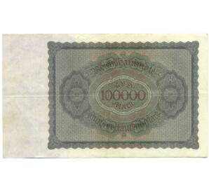 100000 марок 1923 года Германия — Фото №2