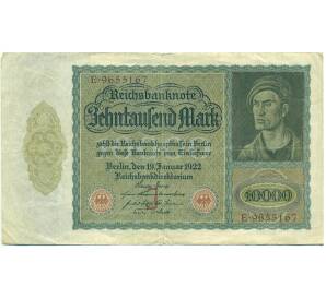 10000 марок 1922 года Германия — Фото №1