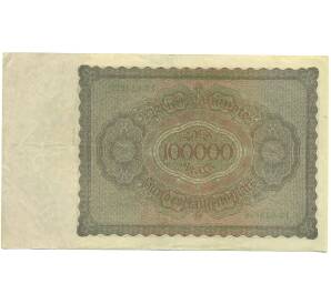 100000 марок 1923 года Германия — Фото №2