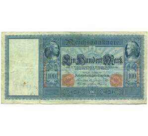 100 марок 1908 года Германия — Фото №1