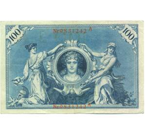 100 марок 1908 года Германия — Фото №2
