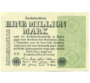 1 миллион марок 1923 года Германия — Фото №1