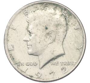 1/2 доллара (50 центов) 1972 года США — Фото №1