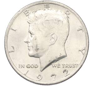 1/2 доллара (50 центов) 1972 года США — Фото №1