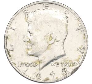 1/2 доллара (50 центов) 1972 года США — Фото №1