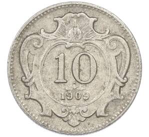 10 геллеров 1909 года Австрия — Фото №1