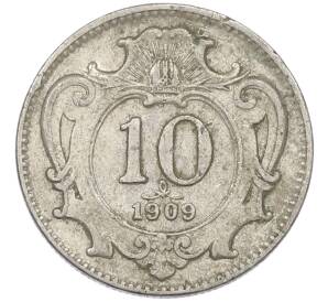 10 геллеров 1909 года Австрия — Фото №1