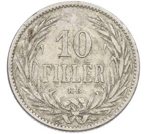 10 филлеров 1894 года Венгрия — Фото №2