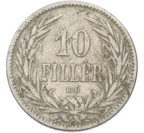10 филлеров 1894 года Венгрия — Фото №2