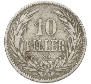 10 филлеров 1894 года Венгрия — Фото №2