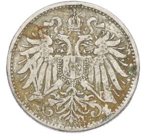 10 геллеров 1893 года Австрия — Фото №2