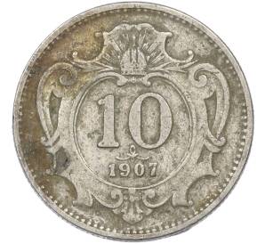 10 геллеров 1907 года Австрия — Фото №1