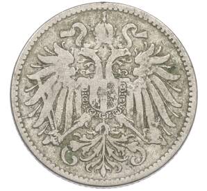 10 геллеров 1893 года Австрия — Фото №2