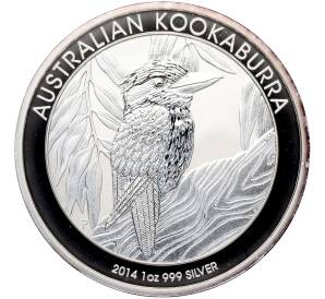 1 доллар 2014 года Австралия «Австралийская кукабарра» — Фото №1