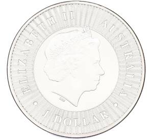 1 доллар 2017 года Австралия «Австралийский кенгуру» — Фото №2