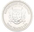Монета 5000 франков 2015 года Конго «Горилла» (Артикул: K10-15691) — Фото №2