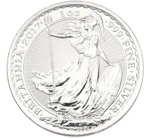 2 фунта 2017 года Великобритания «Британия» — Фото №1