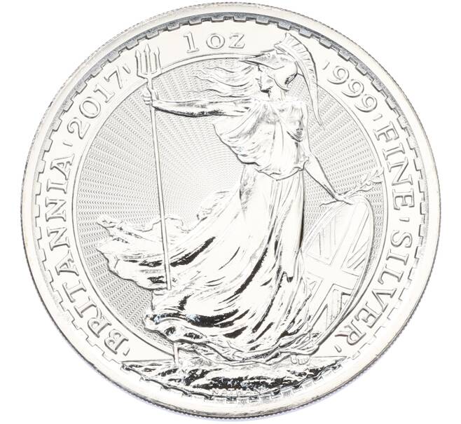 Монета 2 фунта 2017 года Великобритания «Британия» (Артикул: K10-15696) — Фото №1