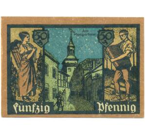 50 пфеннигов 1921 года Германия — город Грюнберг (Нотгельд) — Фото №1