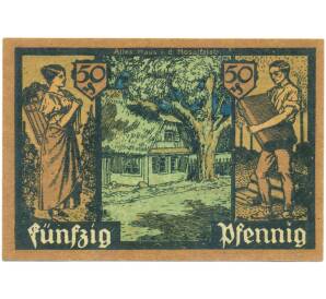 50 пфеннигов 1921 года Германия — город Грюнберг (Нотгельд) — Фото №1